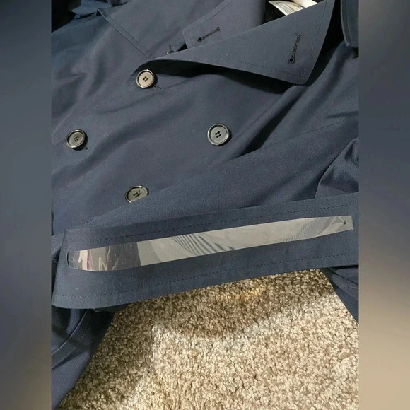 NWOT Vintage London Fog Trench Coat with Removable Insert - Size 44 Regular - Picture 11 of 12